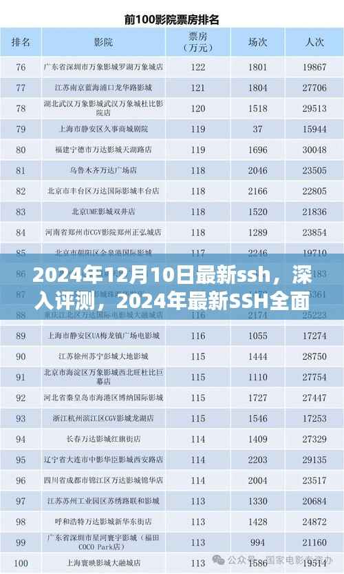 2024年最新SSH深度评测与用户体验分析