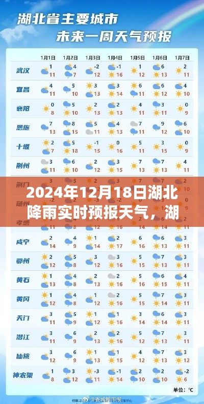 湖北地区降雨实时预报天气预报产品评测,2024年12月18日湖北降雨情况分析