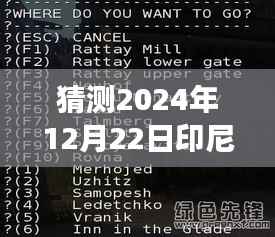 奇妙预测之旅,印尼Bromo的温馨时光展望2024年12月22日实时体验
