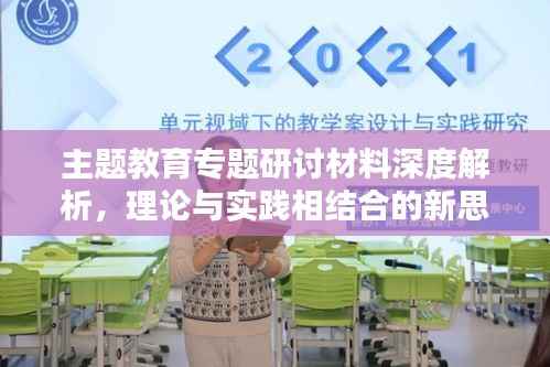 主题教育专题研讨材料深度解析,理论与实践相结合的新思路