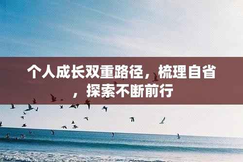 个人成长双重路径,梳理自省,探索不断前行