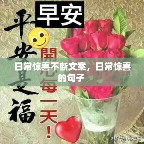 日常惊喜不断文案,日常惊喜的句子