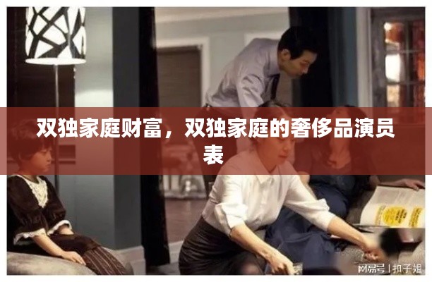 双独家庭财富,双独家庭的奢侈品演员表