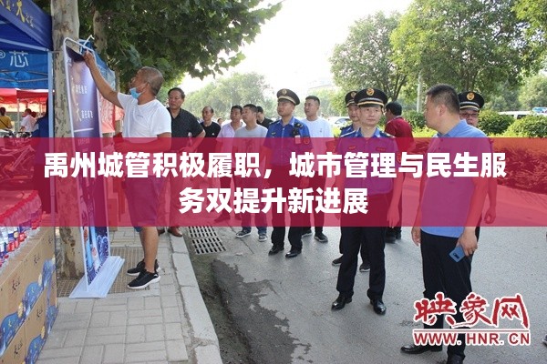 禹州城管积极履职,城市管理与民生服务双提升新进展