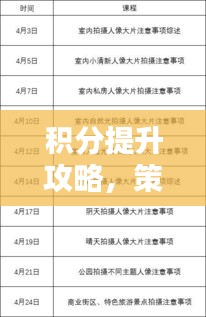 积分提升攻略,策略与实践,助你轻松累积积分!